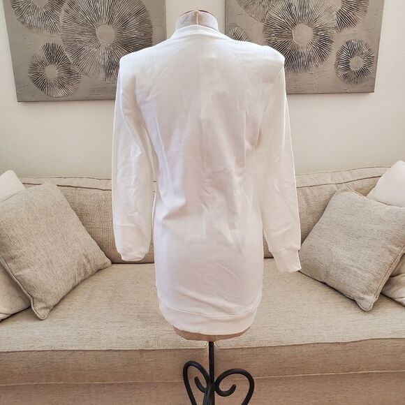 CULPOS x INC Long-Sleeve Knit Mini Dress - Picture 6 of 11